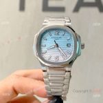 New! Copy Patek Philippe Nautilus Summer Blue 35 mm Women's Watch